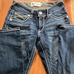 Ariat jeans 100% cotton made in Mexico 28 regular bootcut